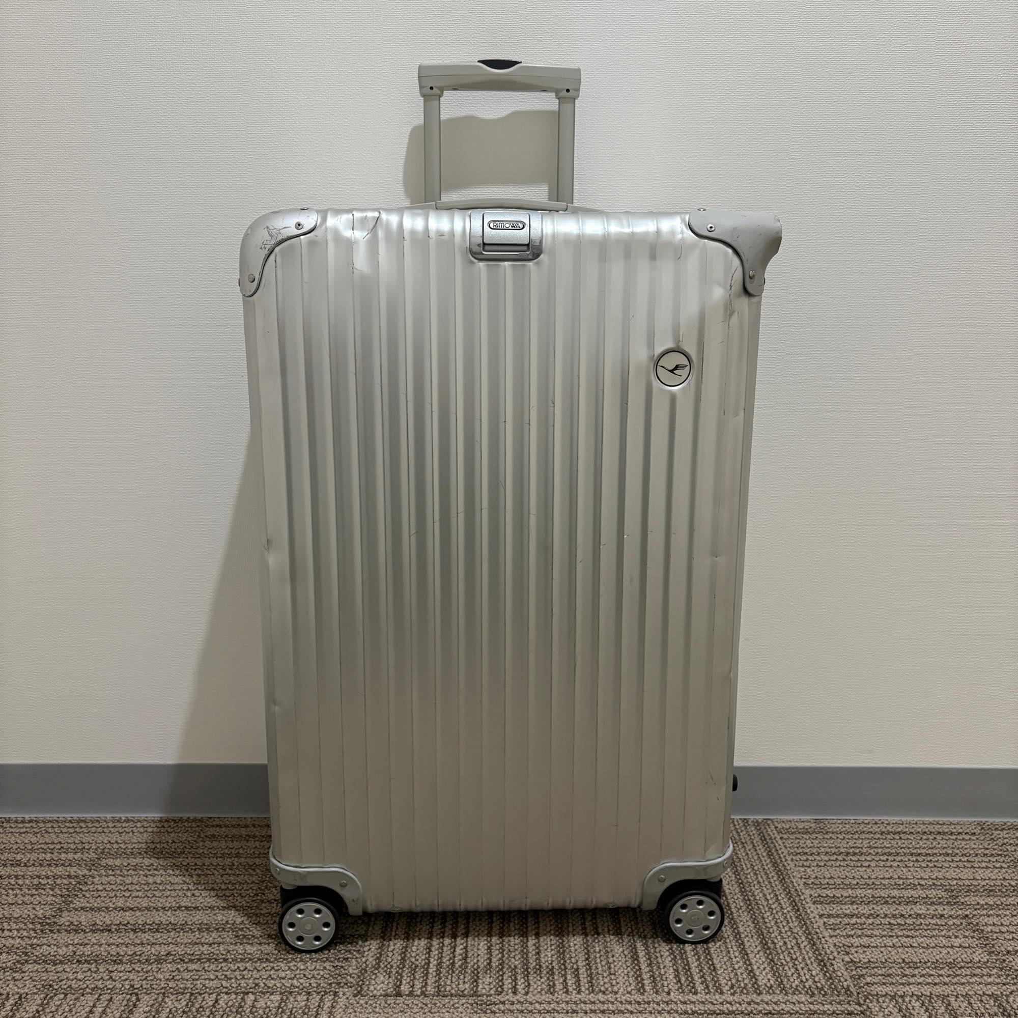 ルフトハンザ リモワ アルミニウム U921.73-2 85リットル 中古商品 4輪