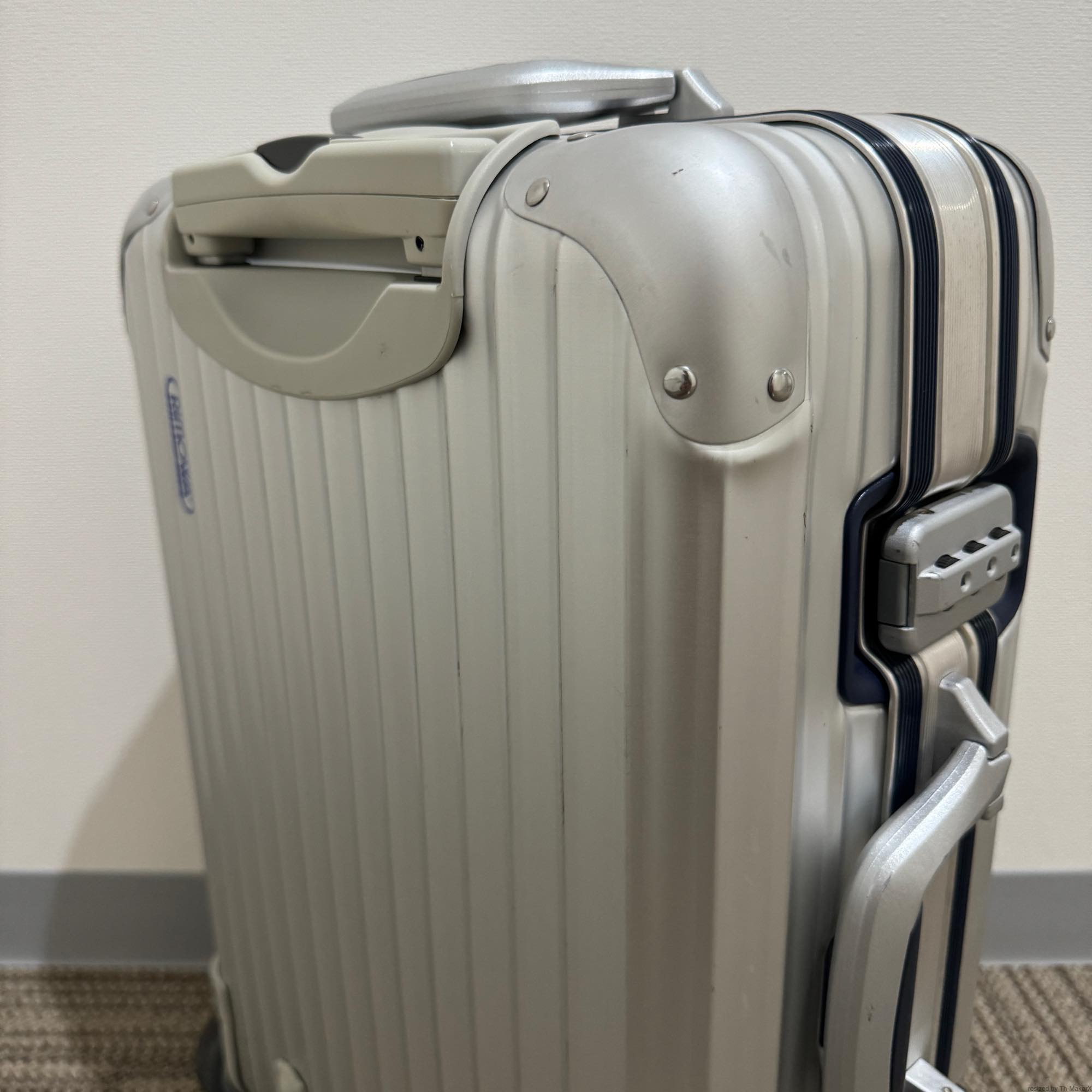 リモワ シルバーインテグラル 925.52-3 35リットル 中古美品 2輪