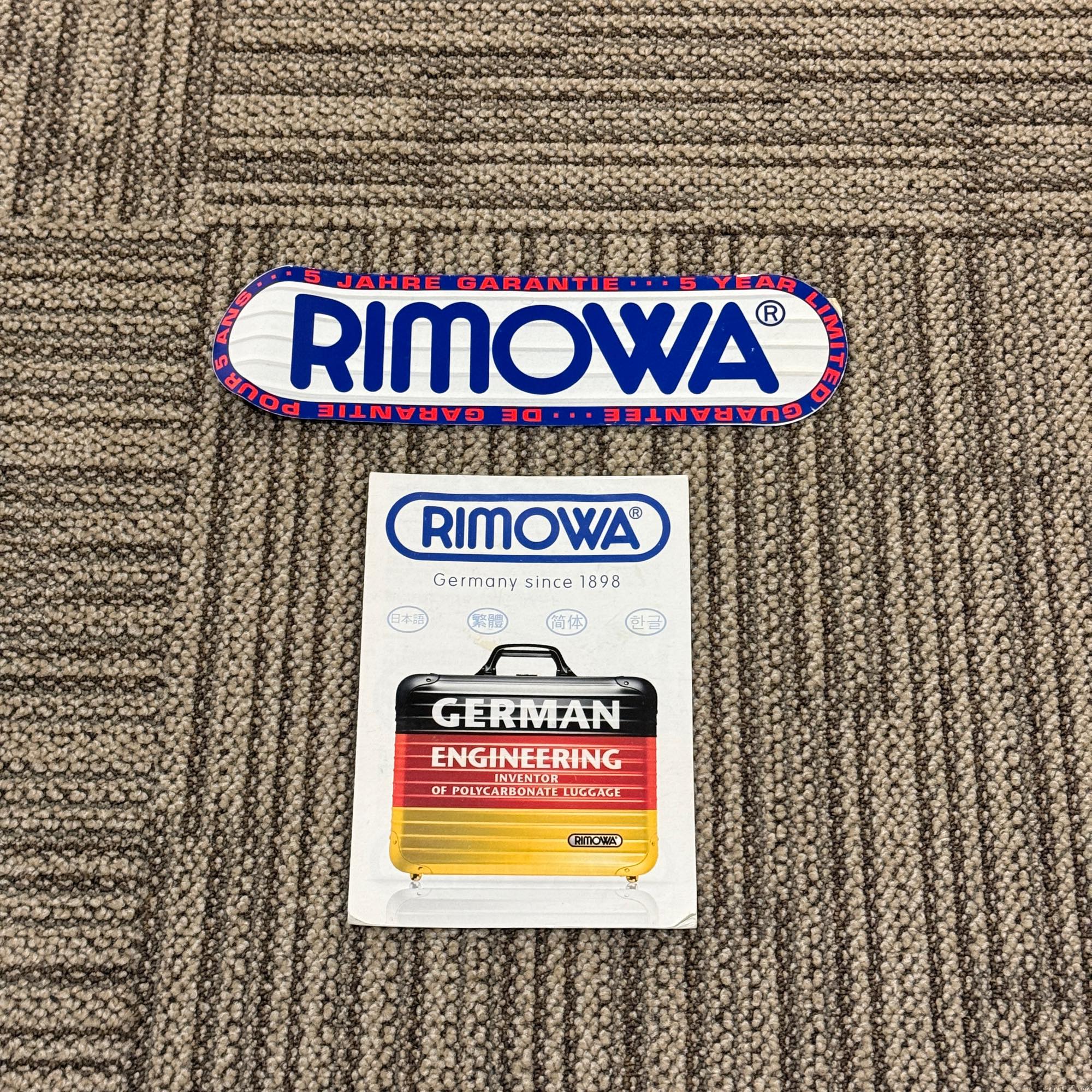 リモワ サルサ 中古美品 857.52-5 35リットル 2輪