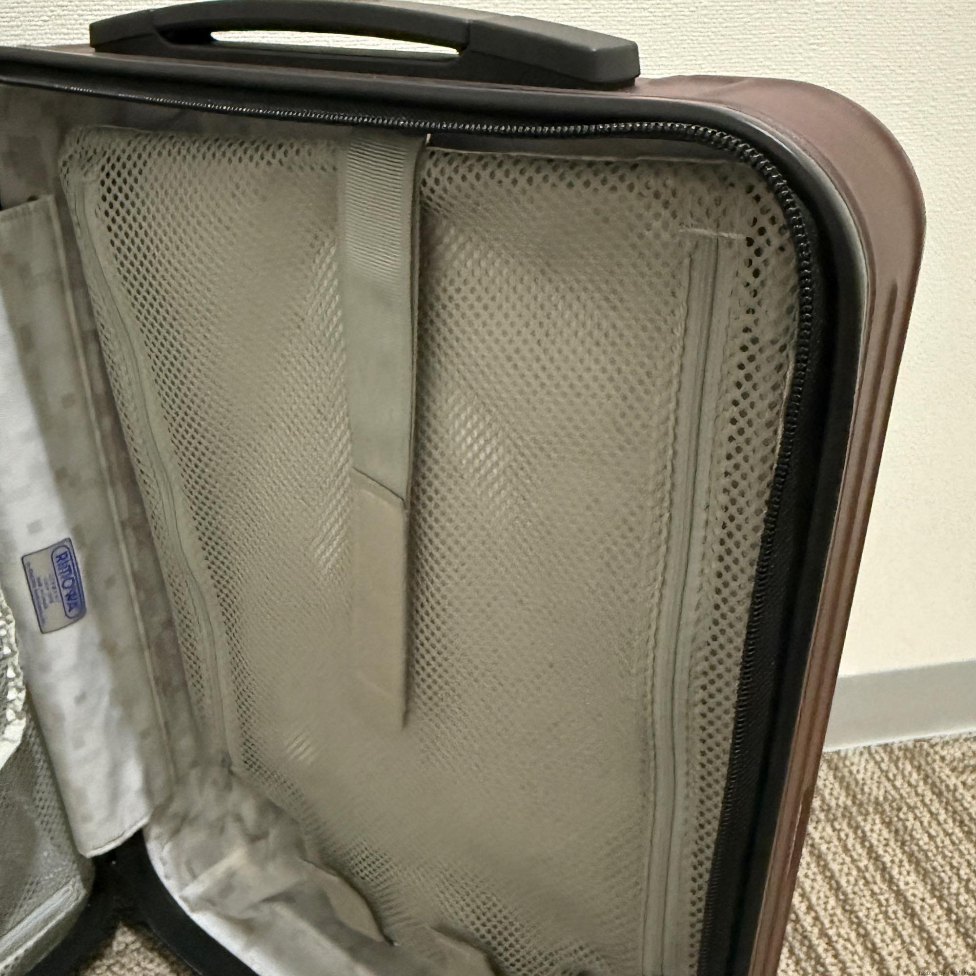 リモワ サルサ 810.52-8 中古美品 カルモナレッド 32リットル 4輪