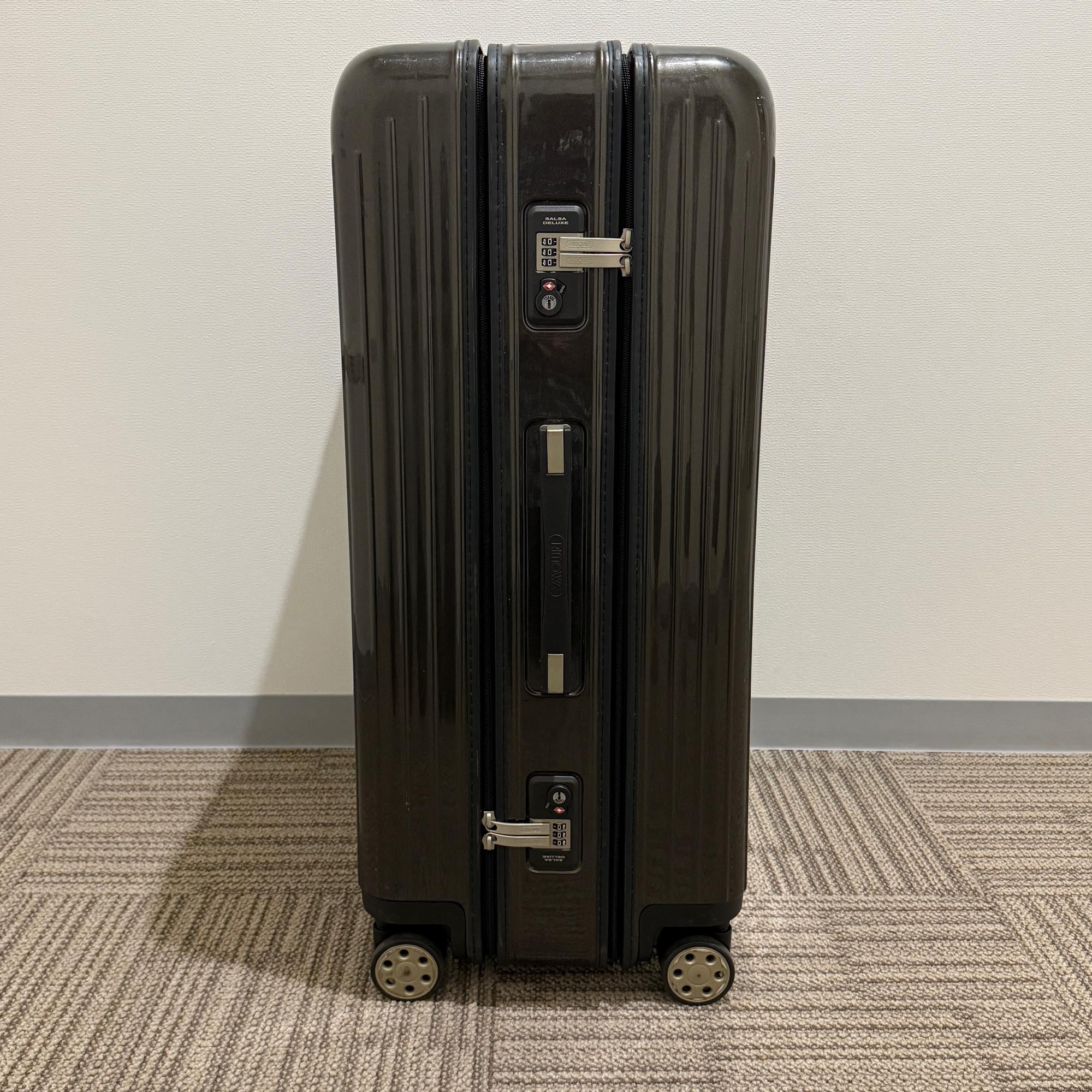 リモワ サルサデラックス 3Suiter 830.80.33.4 中古美品 128リットル 4輪