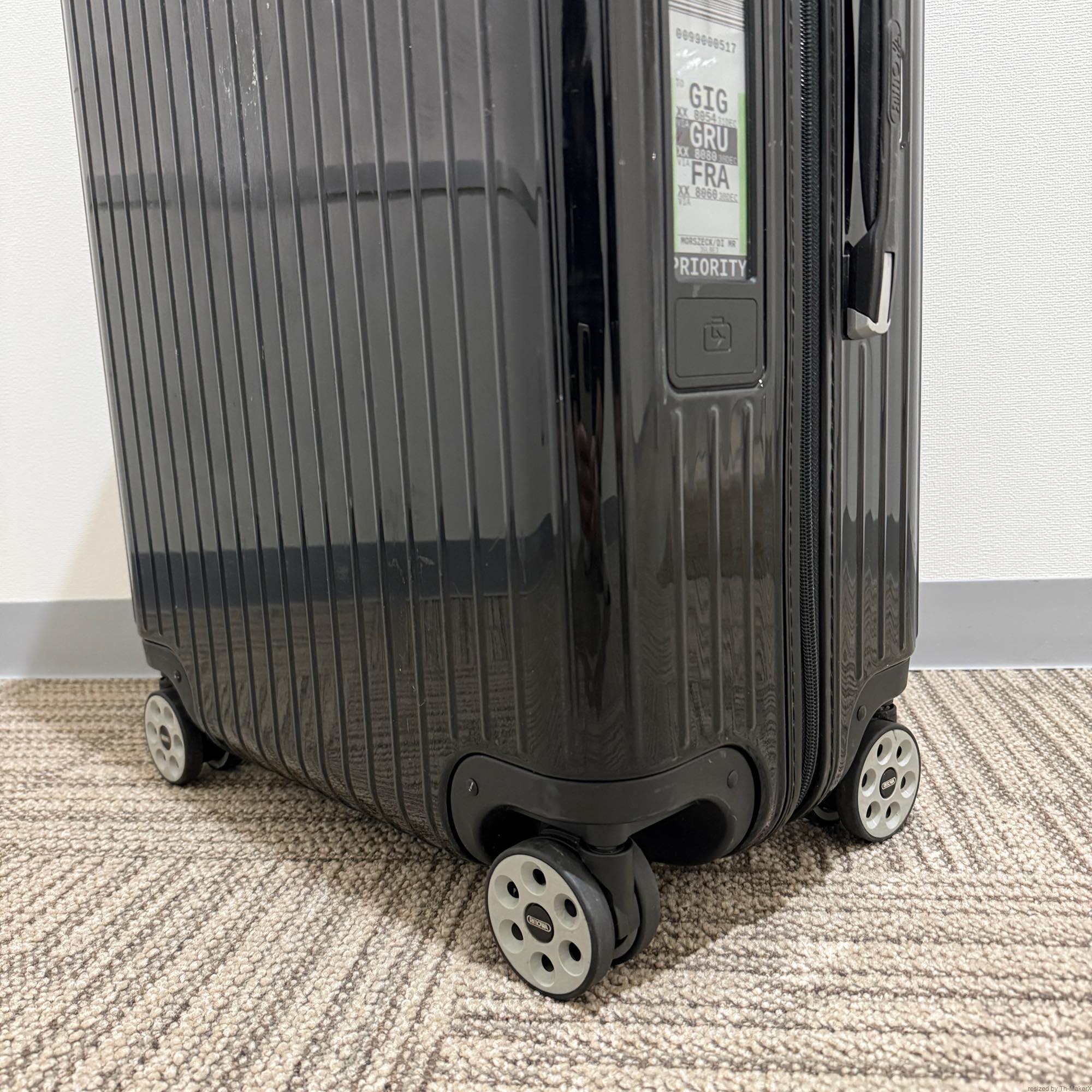 リモワ サルサ デラックス 電子タグ 831.70.50.5 中古商品 78リットル 4輪