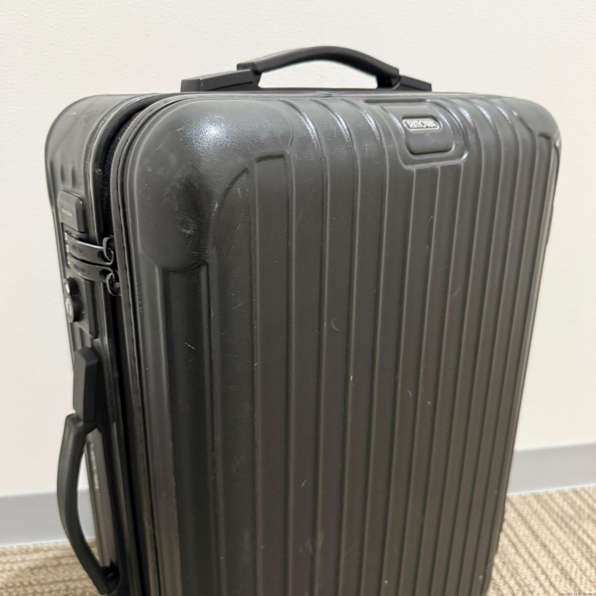リモワ サルサ 833.52 中古商品 マットブラック 32リットル 2輪