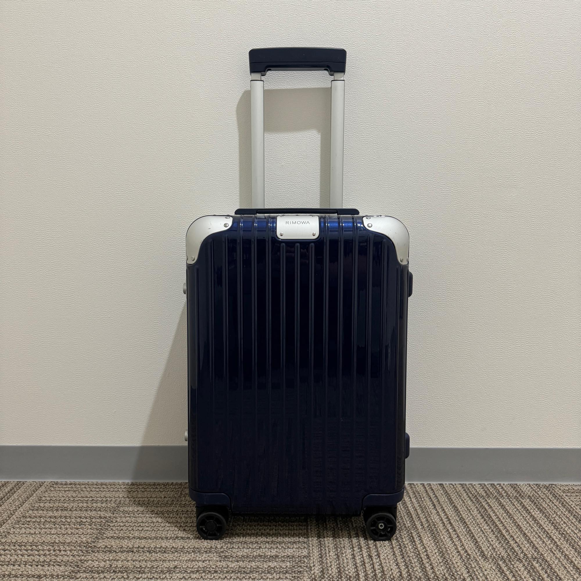 リモワ ハイブリッド 883.52 キャビンS グロスブルー 中古美品 32L
