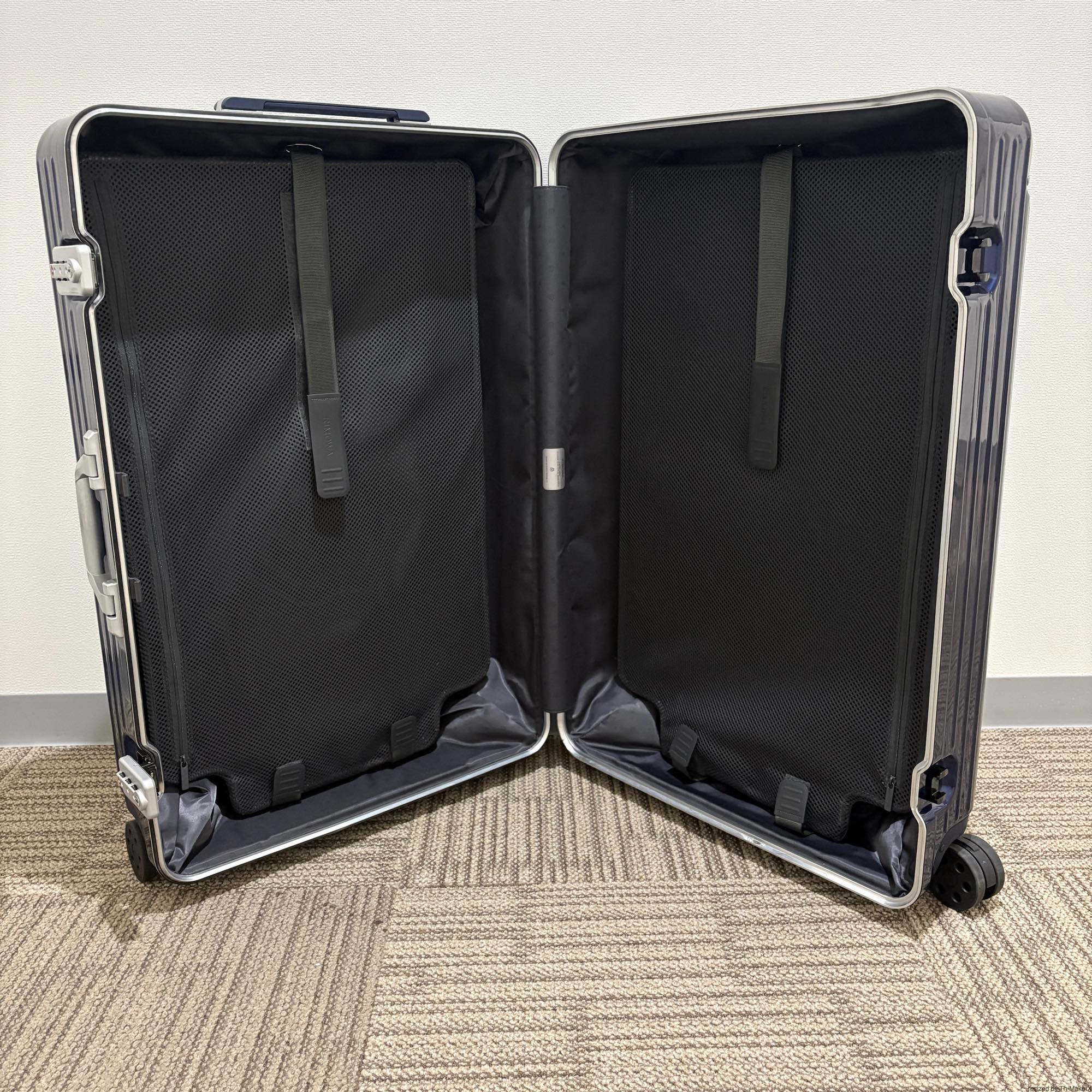 リモワ ハイブリッド 883.73.60.4 チェックインL マットブルー 中古美品 84L