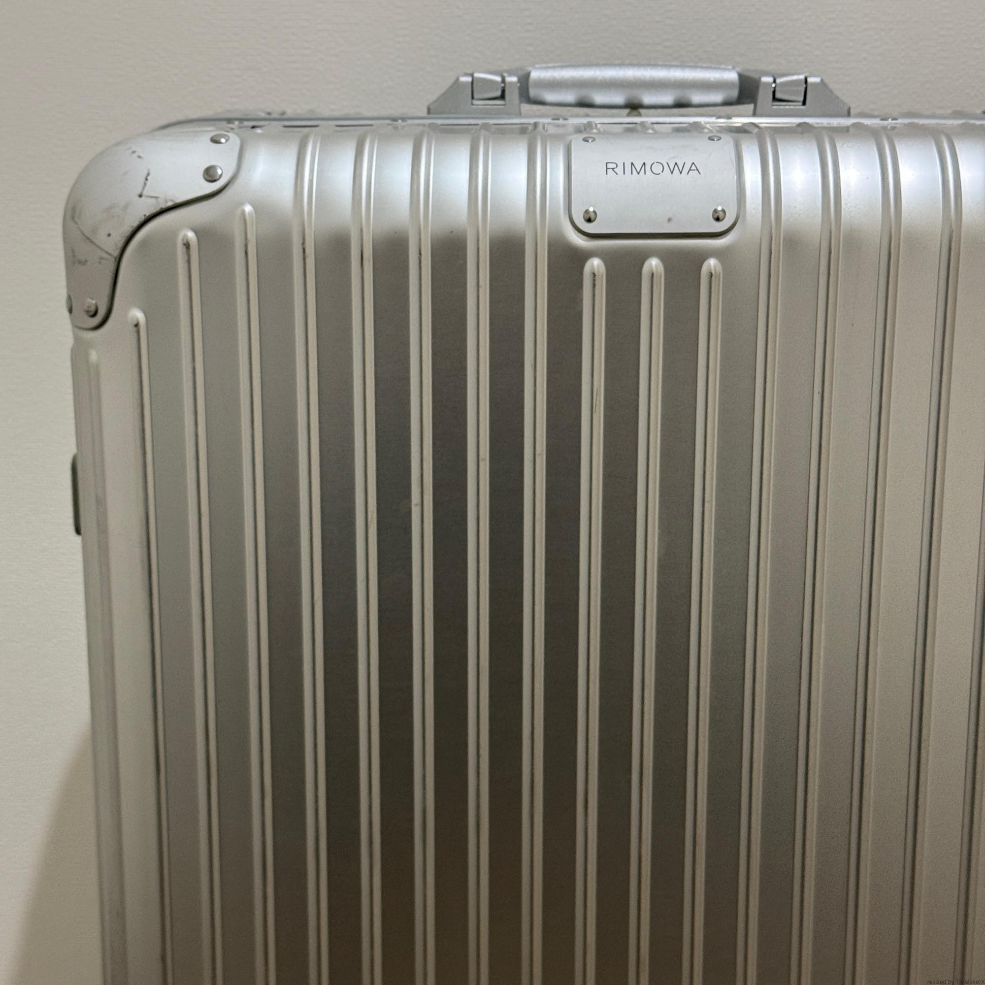 リモワ オリジナル チェックインL 925.73.00.4 シルバー 中古美品 86リットル 4輪