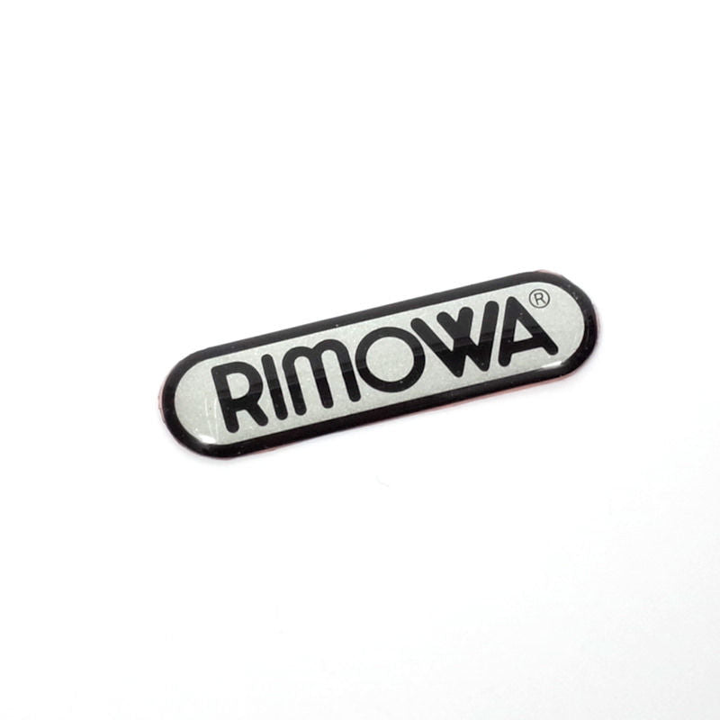 リモワ 塩ビ系ロゴシール(中古) シルバー/ブラック 44mm