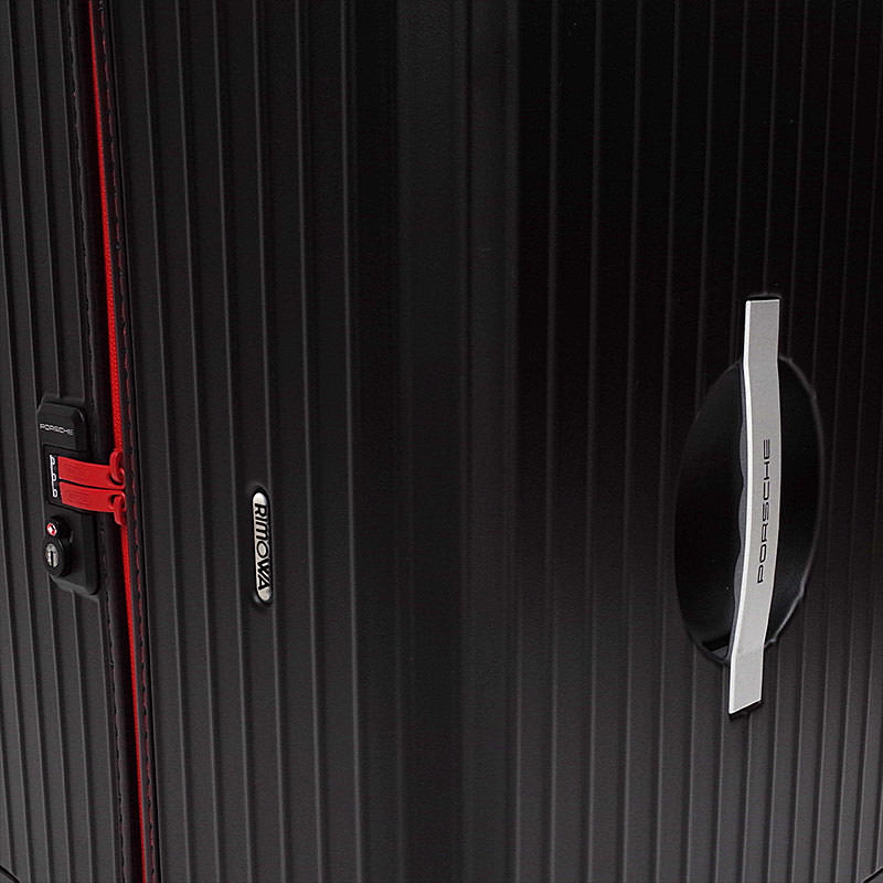 リモワ ポルシェ ウルトラライト ブラック(レッドライン) 75リットル 4輪