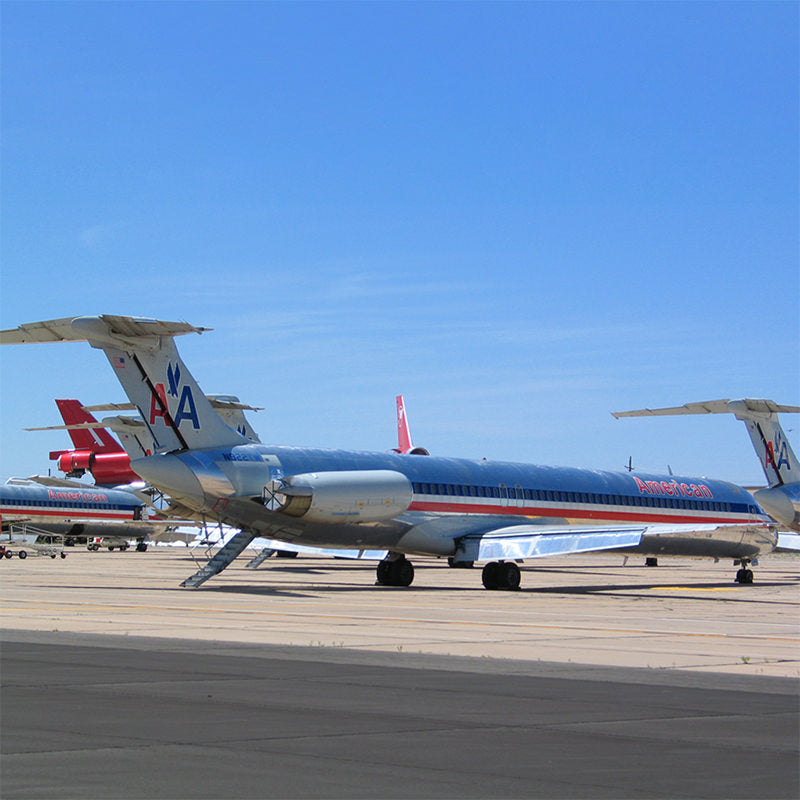 American Airlines MD82 フライトタグ