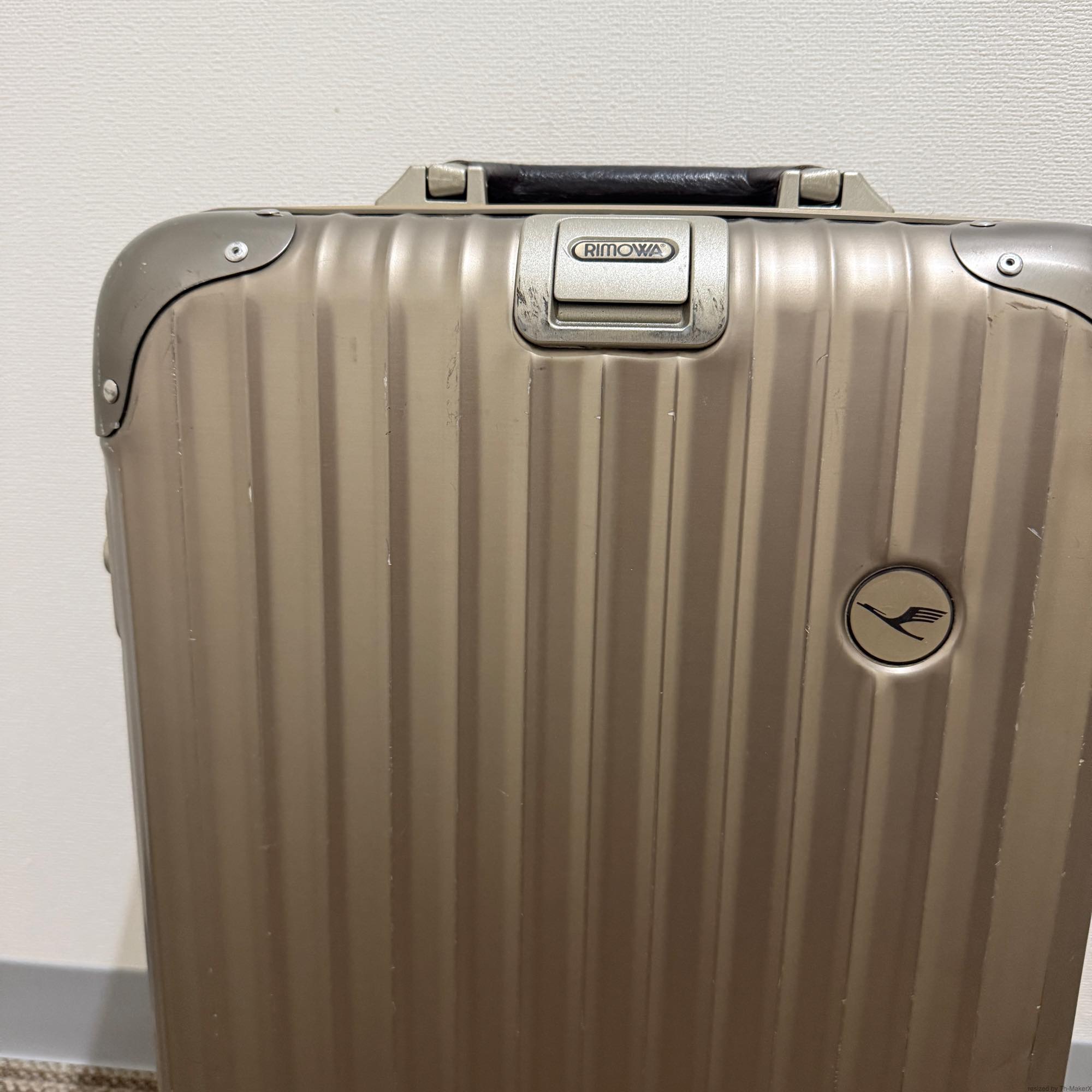 ルフトハンザ　リモワ　プライベートジェット　1748505　中古美品　32リットル　2輪