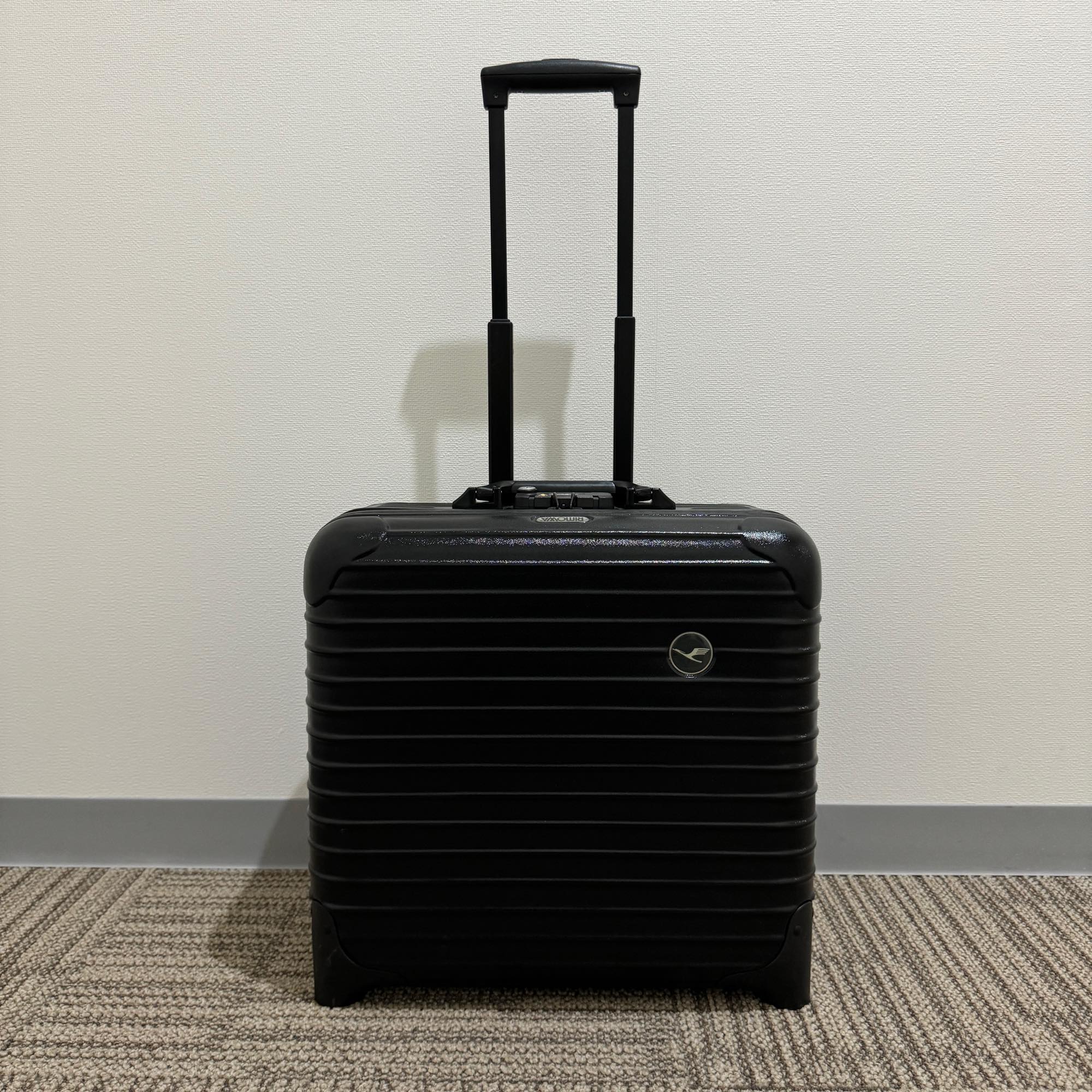 ルフトハンザ　リモワ　エアーライト　中古美品　803.40-2　23リットル　2輪