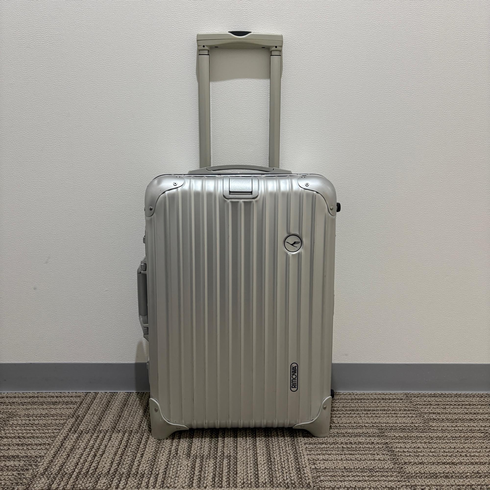 ルフトハンザ　リモワ　アルミニウム　919.52-2　中古美品　32リットル　2輪