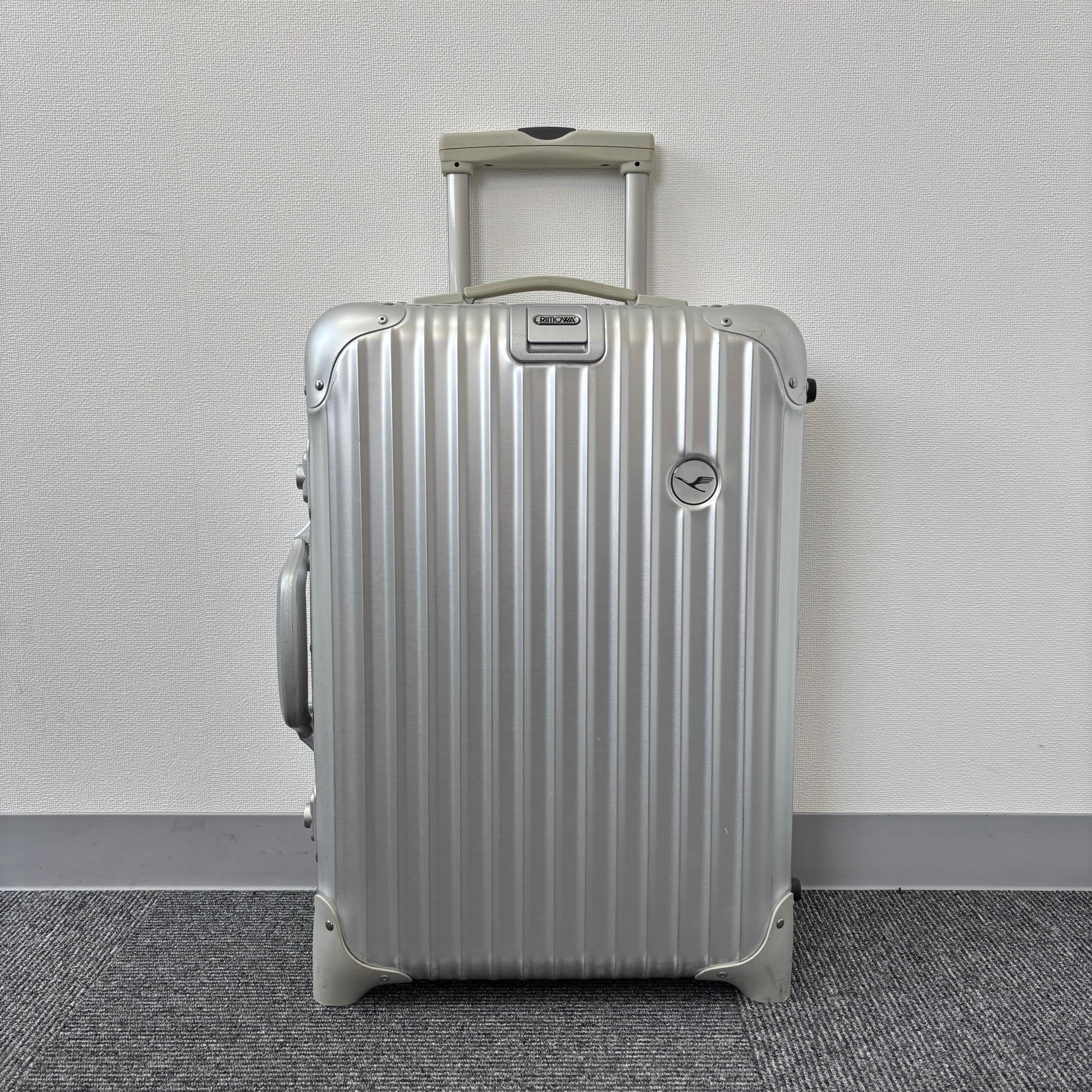 ルフトハンザ　リモワ　アルミニウム　919.52-3　中古美品　32リットル　2輪