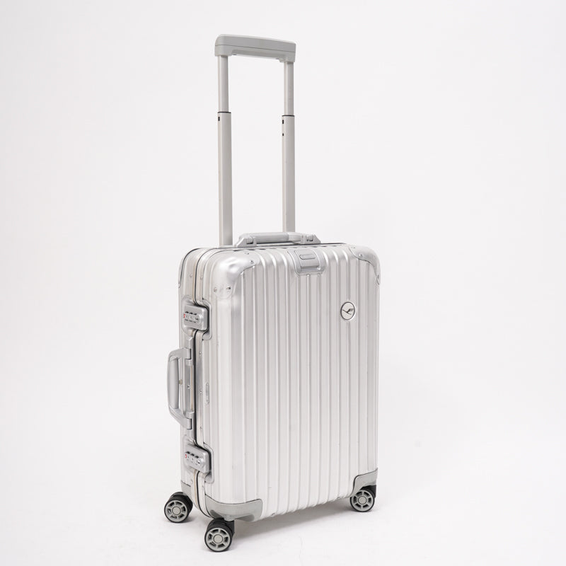 ルフトハンザ　リモワ　アルミニウム　中古商品　32リットル　4輪