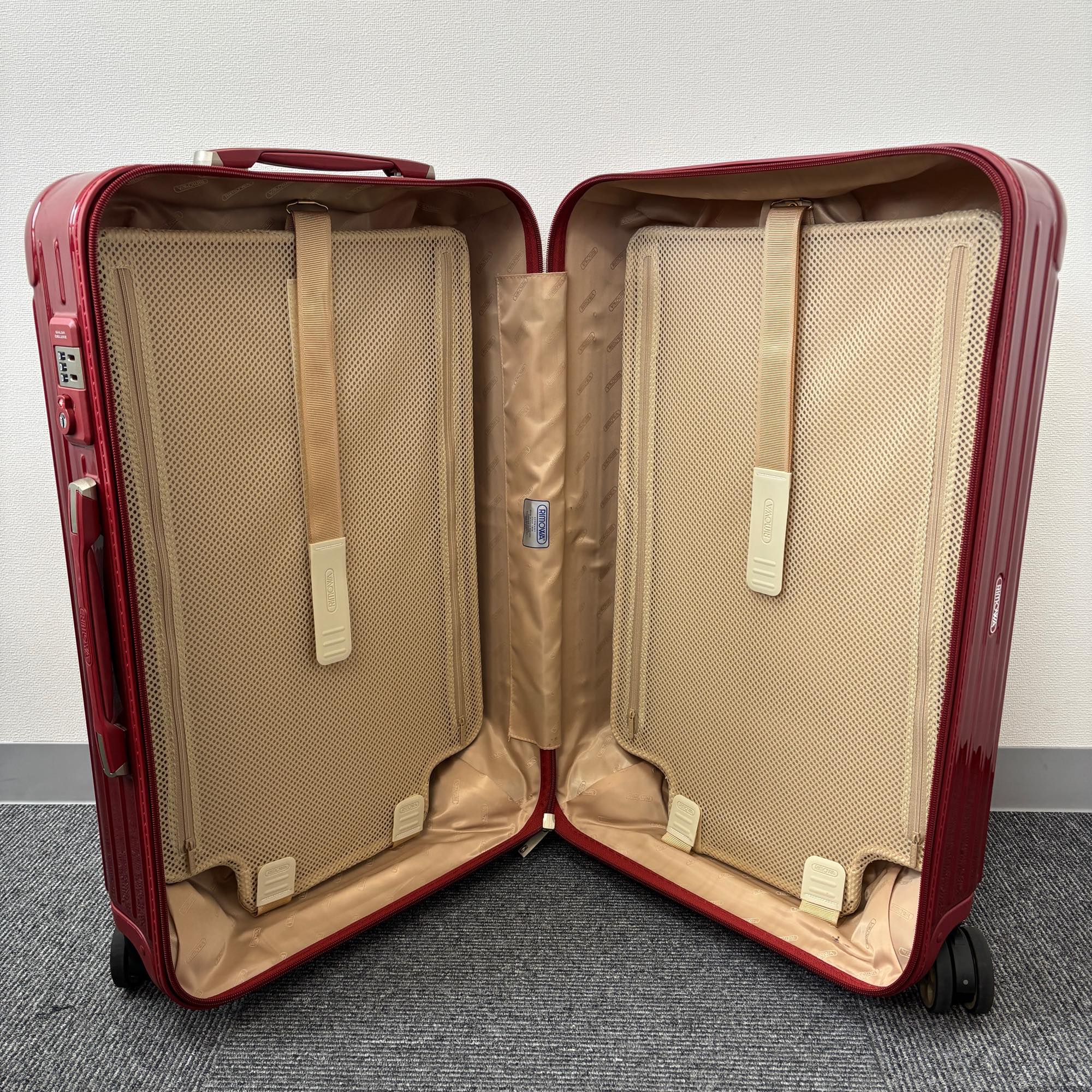 リモワ サルサ デラックス　830.63　61リットル　中古美品　4輪