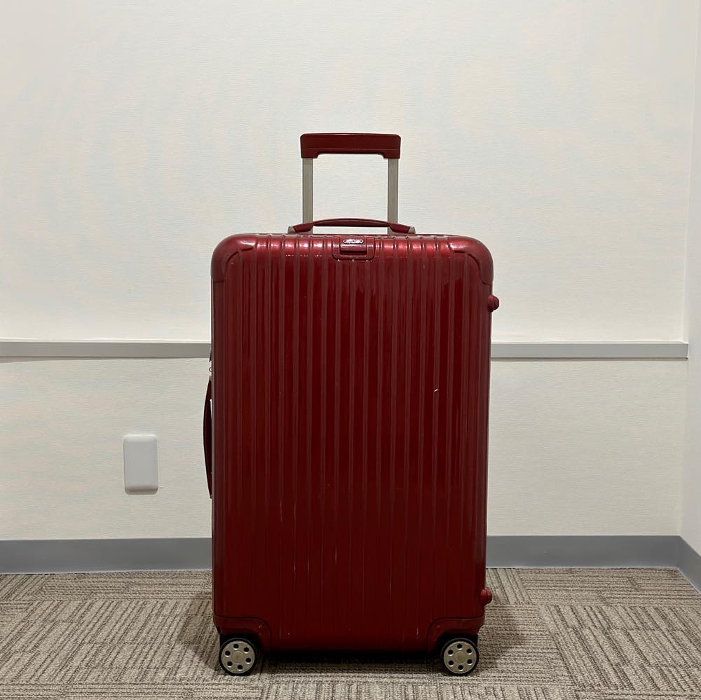 リモワ サルサ デラックス　830.70.53.4　中古商品　78リットル　4輪