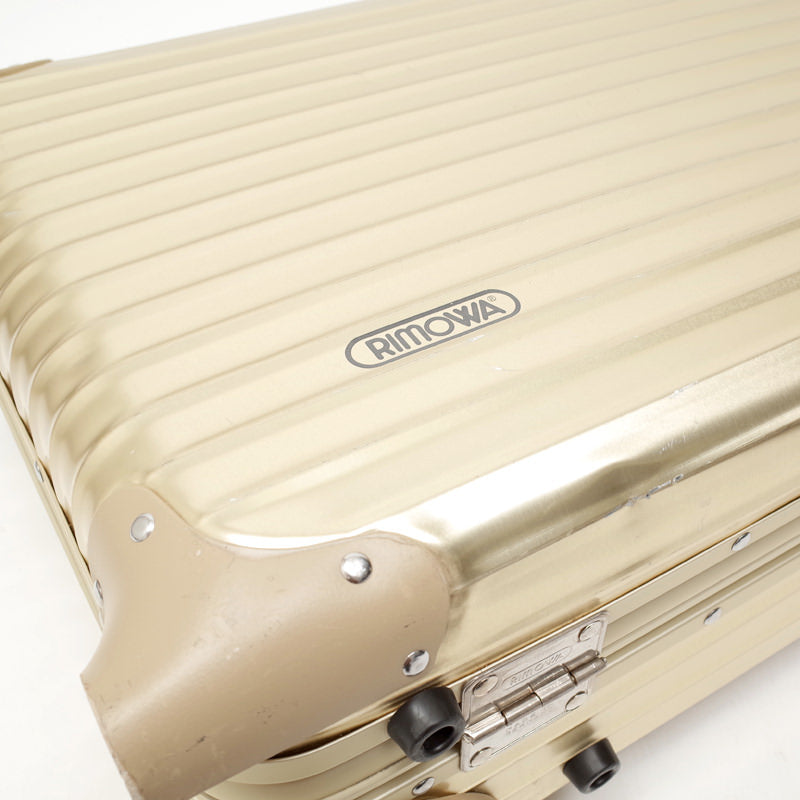 リモワ　トパーズゴールド　中古品　915.52　35リットル　2輪