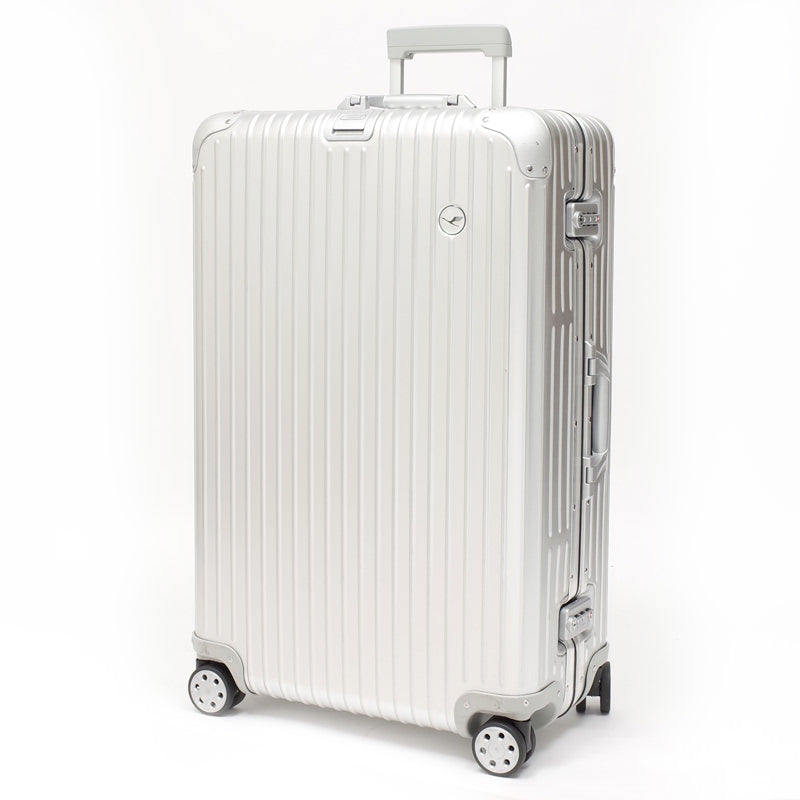 ルフトハンザ　リモワ　アルミニウム　中古美品　921.90　84リットル　4輪