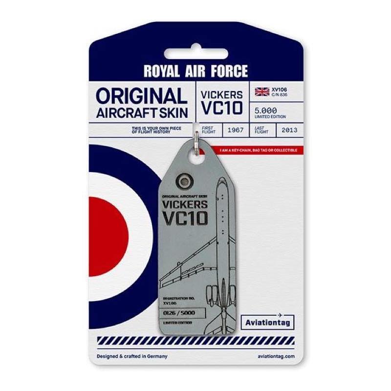 Royal Air Force Vickers VC10  フライトタグ